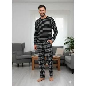 pijalüx tek alt ekose pijama
