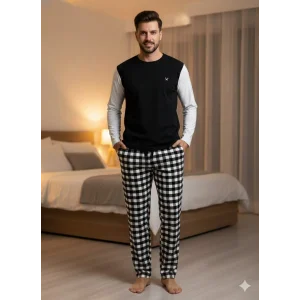 pijalüx tek alt ekose pijama