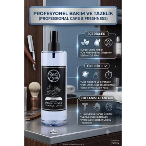 Red One Silver Sprey Berber Kolonya 400 Ml