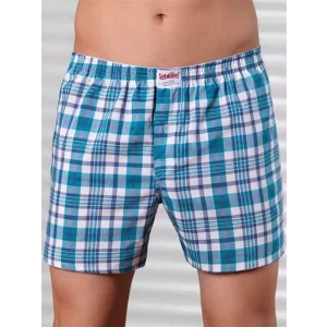 Şahinler Erkek Ekose Boxer Desenli E090