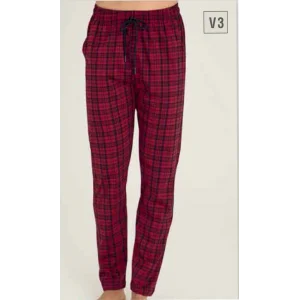 TEK ALT KARELİ DESEN PANTALON KLY 306