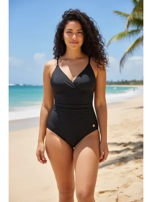 Black Womens Swimsuit 8257