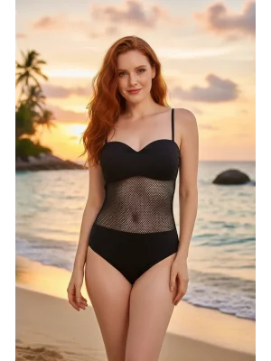 Sunset Kadın Kaplı Strablez Mayo