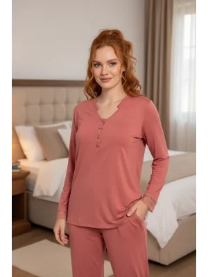 Limissi Viskon Kadın pijama takımı
