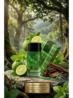 Wall Street Green EDC Baron 100 Ml Mens Perfume