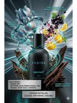 Spormax Faster Edc Erkek Parfüm 100 Ml