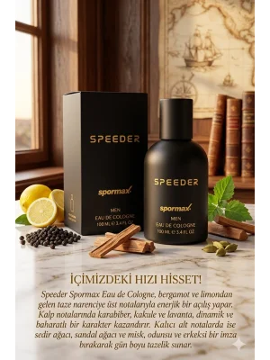 Spormax Speeder Edc Erkek Parfüm 100 Ml