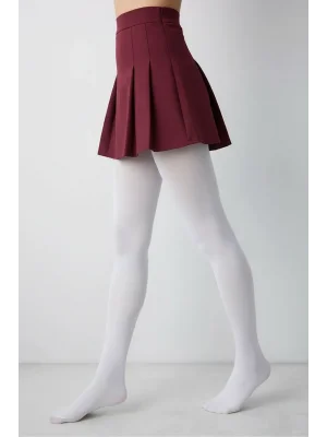 Daymod Kadın Micro 50 Opak Beyaz Çorap Büyük Boy 3 adet