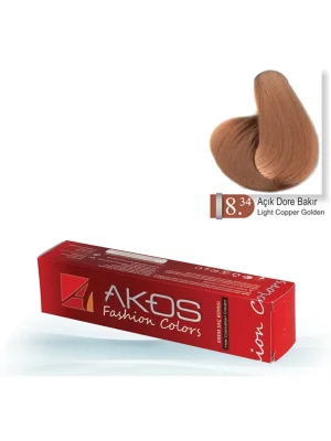 Akos Saç Boyası Açık Dore Bakır 8.34