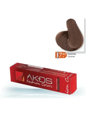 Akos Hair Dye Caramel 7.40
