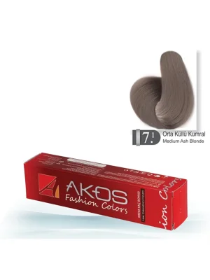 Akos Saç Boyası Orta Küllü Kumral 7.1
