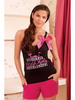 Bayan Baskılı Şort Takım