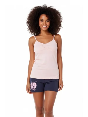 Berrak Baskılı Short Takım 2406