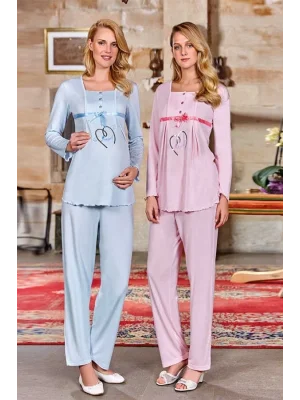 Berrak Bayan Hamile Pijama Takımı 392