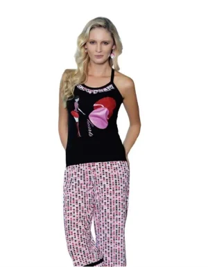 Berrak Bayan Kalp Baskılı Takım 2462