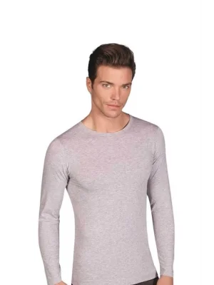 Berrak Erkek Likralı Süprem Uzun Kol Bisiklet Yaka Badi 1025