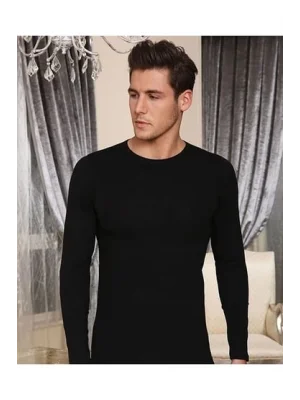 Berrak Erkek Likralı Süprem Uzun Kol Bisiklet Yaka Badi 1025