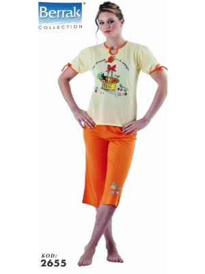 Berrak Kadın Kapri Pijama Takımı 2655