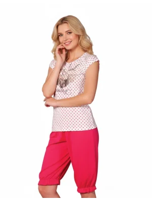 Clear Womens Polka Dot Shorts Set 2483