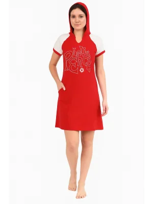 Clear Womens Hooded Sport Dress 2845