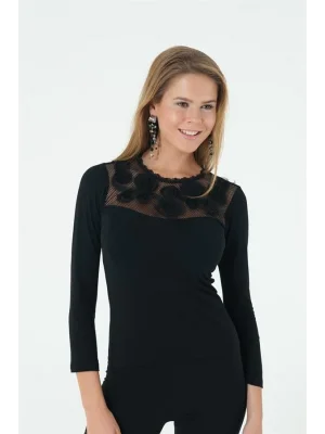 Clear Long Sleeve Blouse 2635