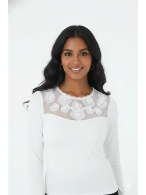 Berrak Uzun Kollu Bluz 2635