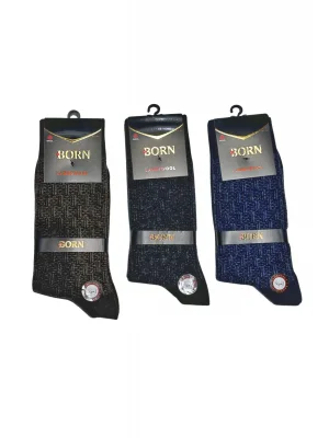 Born Erkek Yün Çorap (Lamswool) 3 Adet
