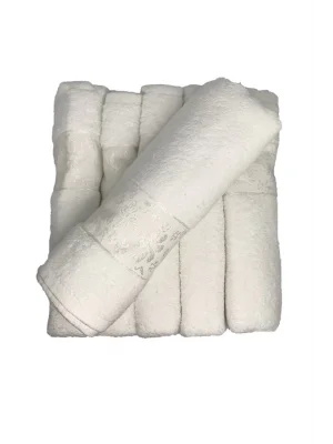 Bulteks Jakarlı Pamuklu El Havlusu 30X50