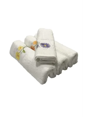 Bulteks Pano Nakışlı  El Havlusu 30X50  Desen 2