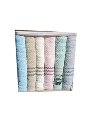 Çıtlık Poly Bordür Banyo Havlusu