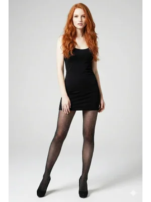 Daymod Womens Lurex Sparkly Tights