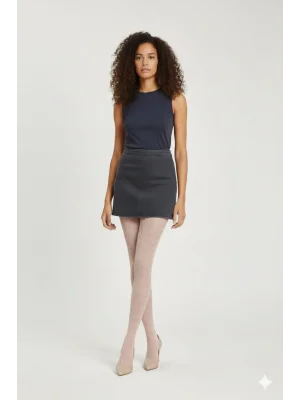 Daymod Womens Northern Micro Fishnet Patterned Tights