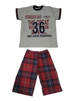 Boys Capri Set HMD Brand 5082