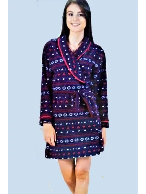 Estiva Bayan Polar Sabahlık Lacivert XL 17329