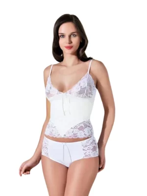 Lace Trimmed Set B428