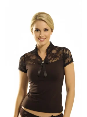 Göğüs Kısmı Dantelli Kadın Body