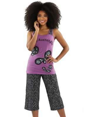 HMD Kadın Kolsuz Kapri Takım 50001