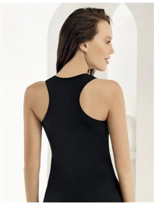 Kadın Siyah Sporcu Atleti B805