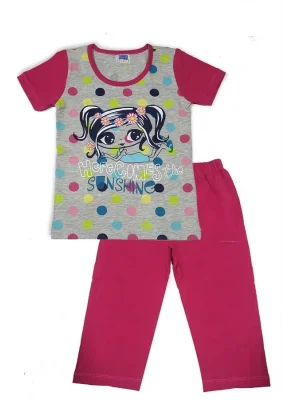 Girl Child Short Sleeve Pajama Set