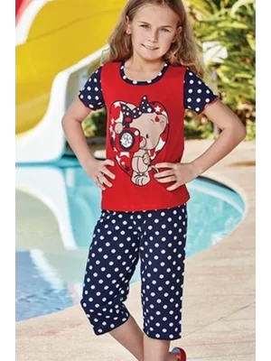 Girls Polka Dot Top and Bottom Set