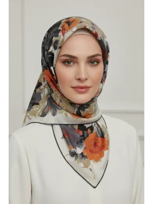 Mısırlı Polyester Eşarp Desen 11