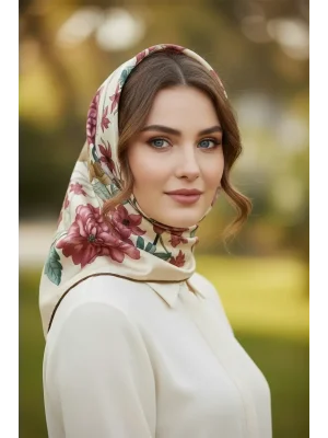 Mısırlı Polyester Eşarp Desen 2