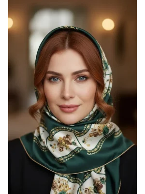 Mısırlı Polyester Eşarp Desen 4