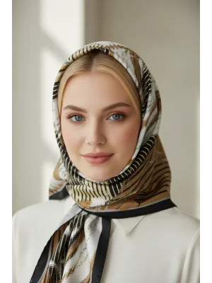 Egyptian Polyester Scarf Design 6