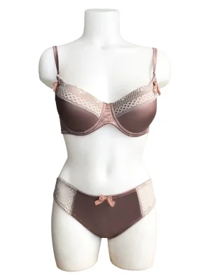 Night Flight Fırfırlı Destekli Kurdale Süslemeli Sütyen Takımı 2153