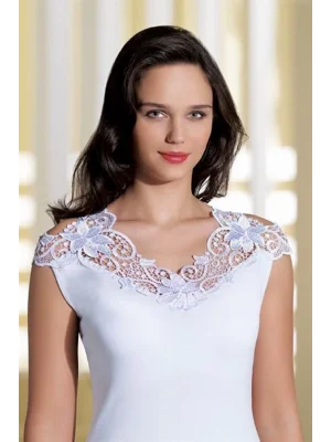 Şahinler Back Lace Trim Tank Top B396