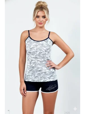 Falcons Shoes Printed Shorts Set B436