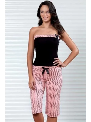 Falcons Womens Polka Dot Strapless Set 452