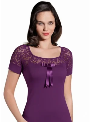 Şahinler Dantelli Kısa Kol Atlet B412