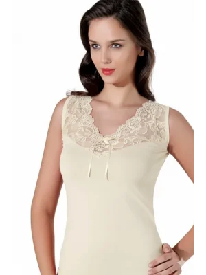 Şahinler Dantelli V Yaka Atlet B398